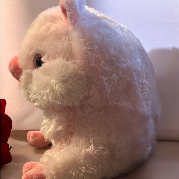 Pig Plush Toy By Nanco Belly Buddy - Picture 3 of 5